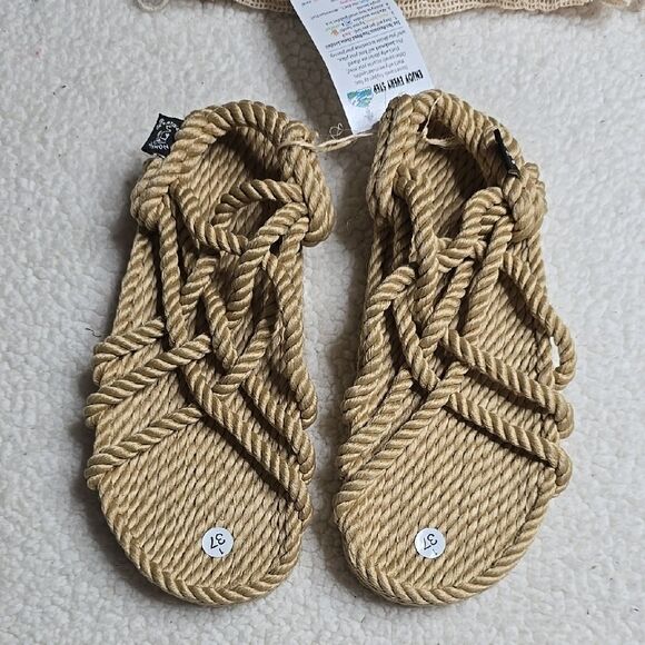 NWT Nomadic State of Mind Rope Sandals, JC Sandals For Men and Women, Unisex 37 - Picture 1 of 8
